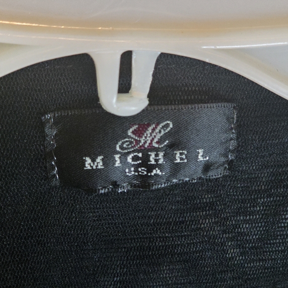 Michele Black Knit Cardigan - Picture 4 of 8